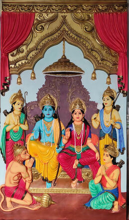 RAM DARBAR 4x6 FT